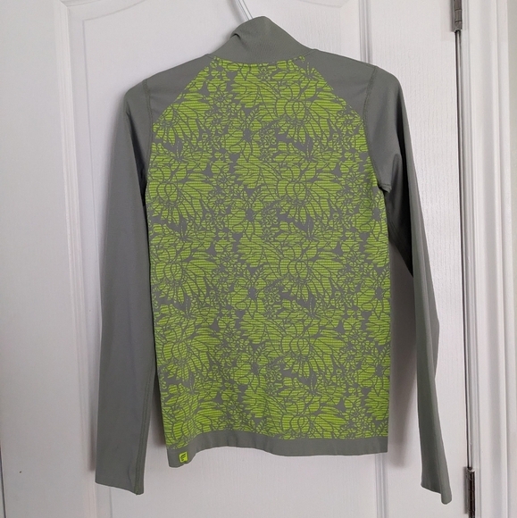 Fabletics Nanette Seamless Jacket green grey medium @D - Picture 6 of 6